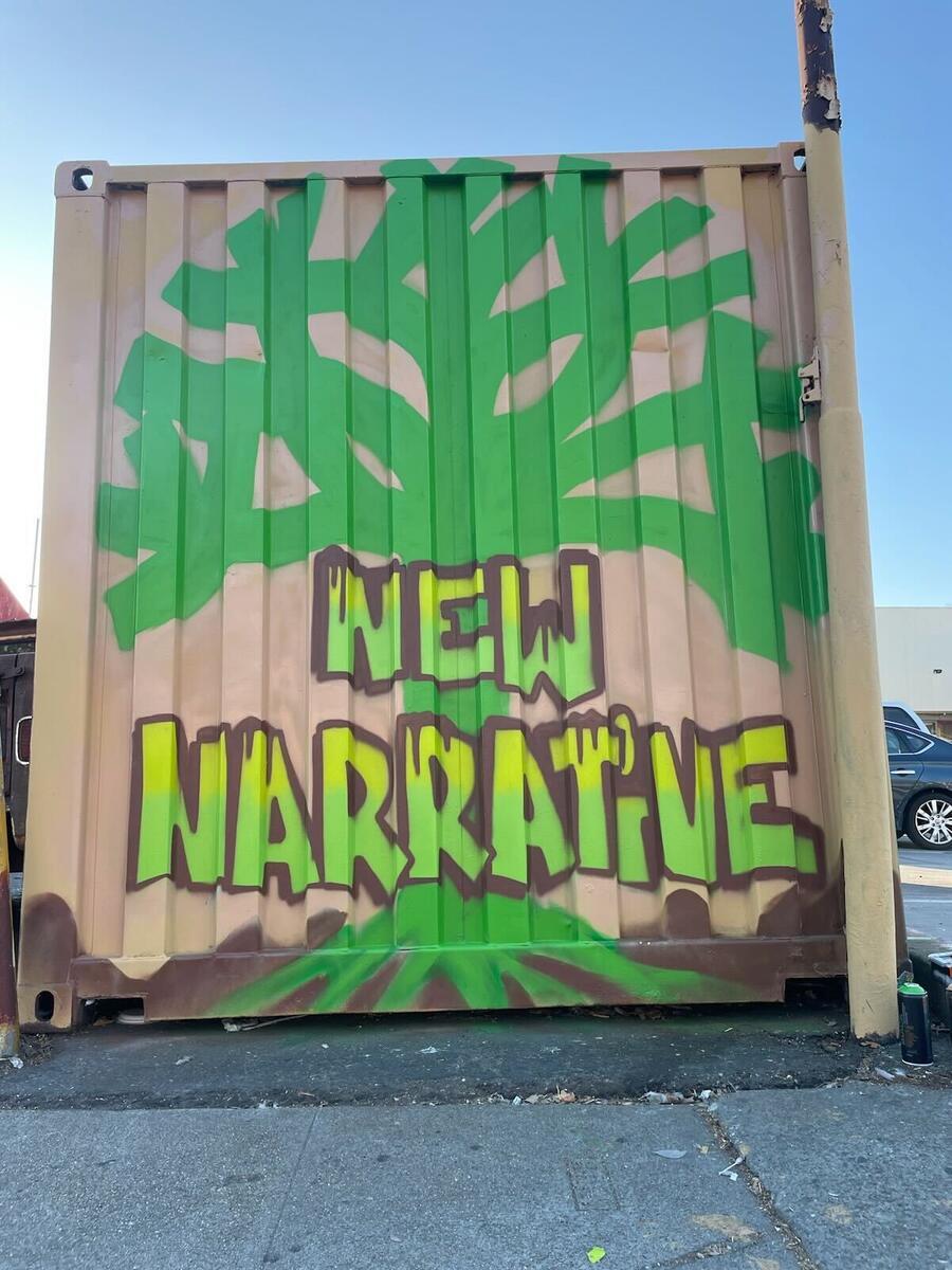 New Narrative mural