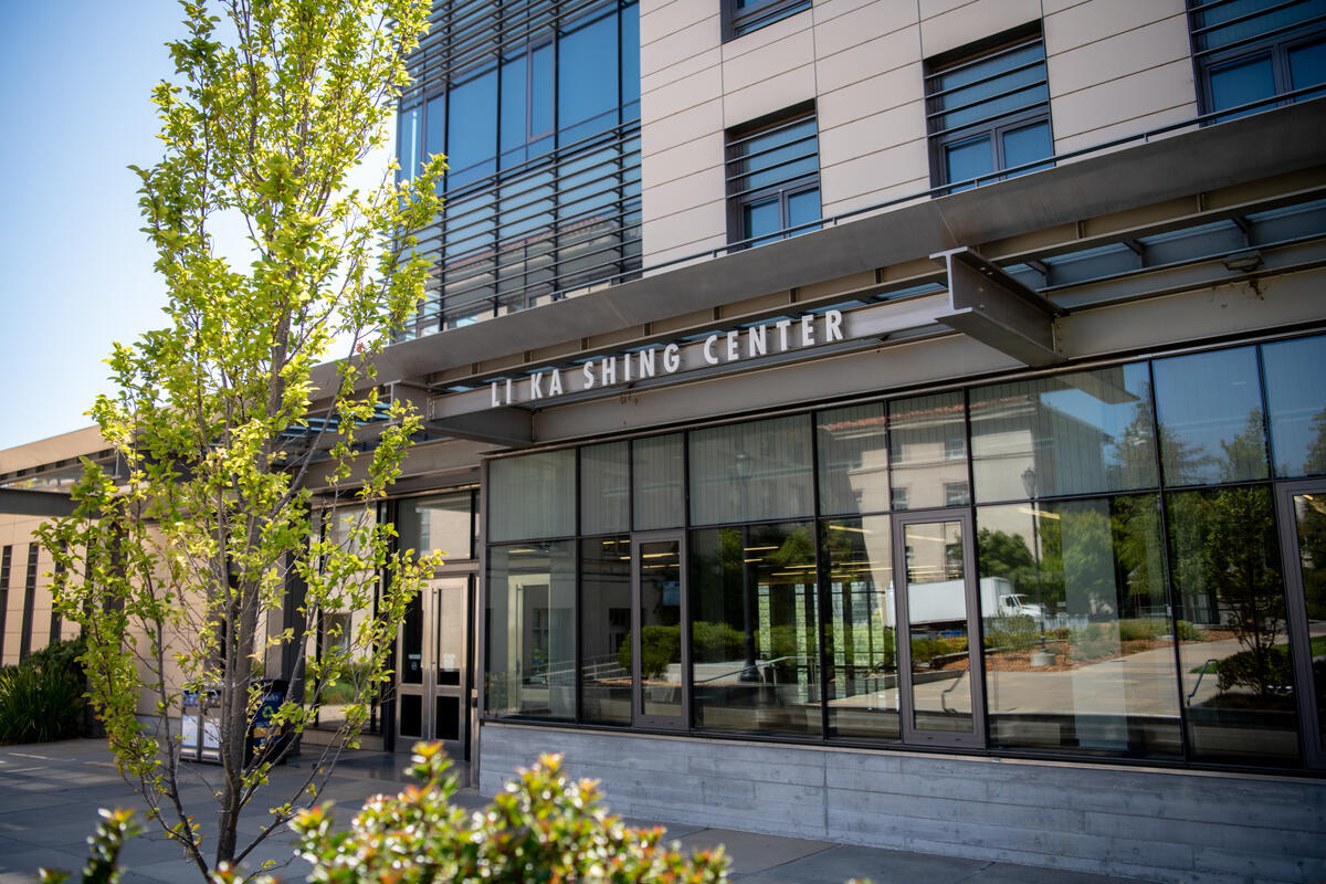 The Li Ka Shing Center on Berkeley's campus houses the Helen Wills Neuroscience Institute, the Brain