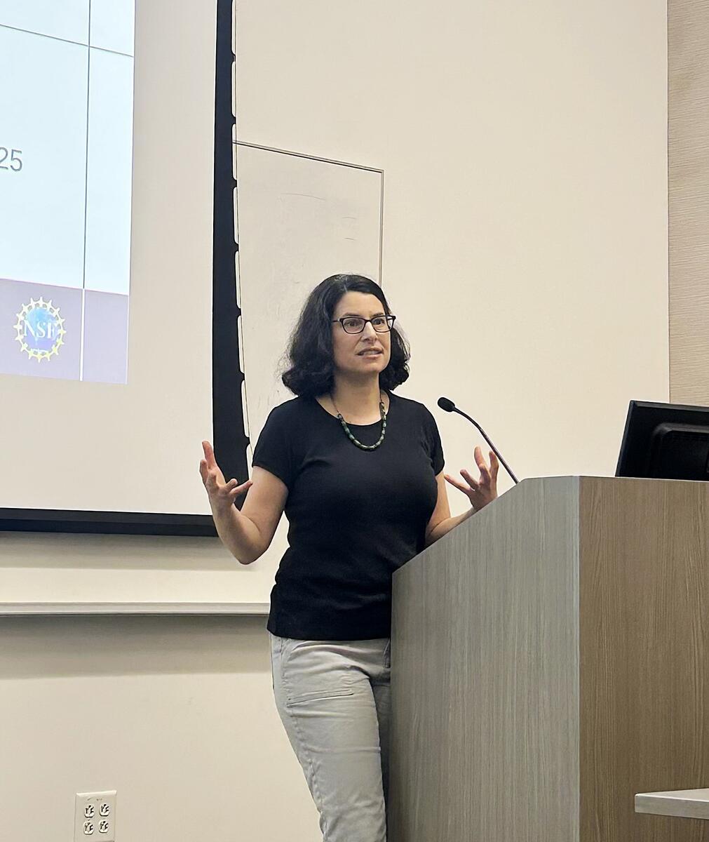 Michelle Wilkerson talking