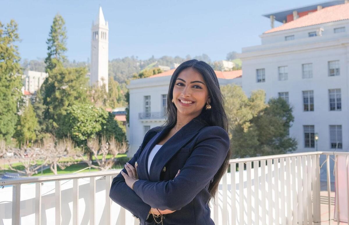 Berkeley student president Shrinidhi Gopal Berkeley student president Shrinidhi Gopal