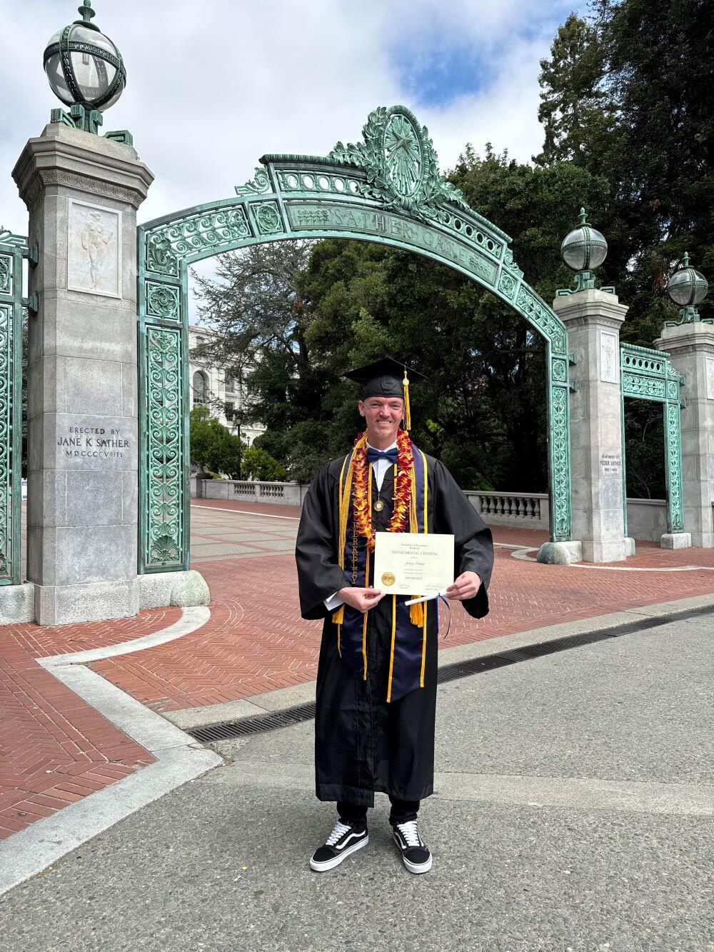 UC Berkeley Sociology Graduate Johnny Smith