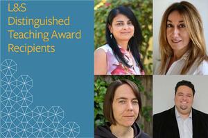 L&S Recipients of Distinguished Teaching Awards 2022